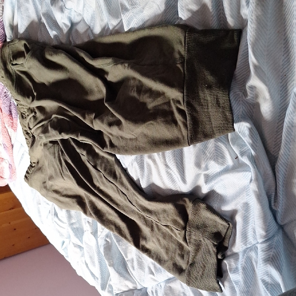 Joe Fresh Olive Green Track Pants
